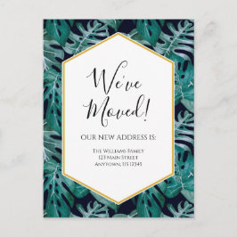 Cartão Postal Cartão-postal de Anúncio de Movimentação de Aquare