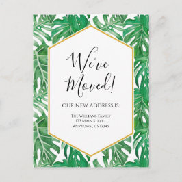 Cartão Postal Cartão-postal de Anúncio de Movimentação de Aquare