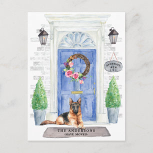 Cartão Postal Cartão-postal de Anúncio de Movimentação de german