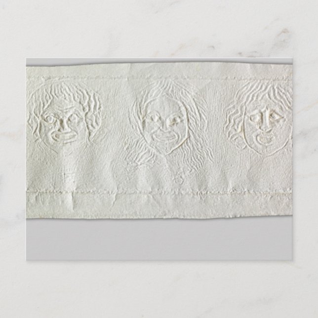 Cartão Postal Cartão-postal de aperto de máscaras de teatro (Frente)