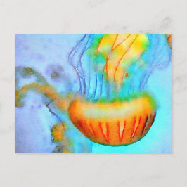 Cartão Postal Cartão-postal de aquarela