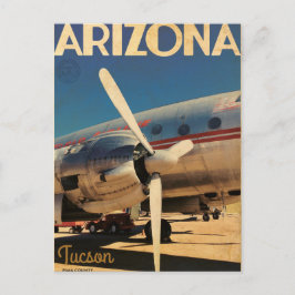Cartão Postal Cartão-postal de Arizona de Visita Vintage