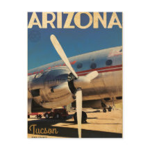 Cartão-postal de Arizona de Visita Vintage