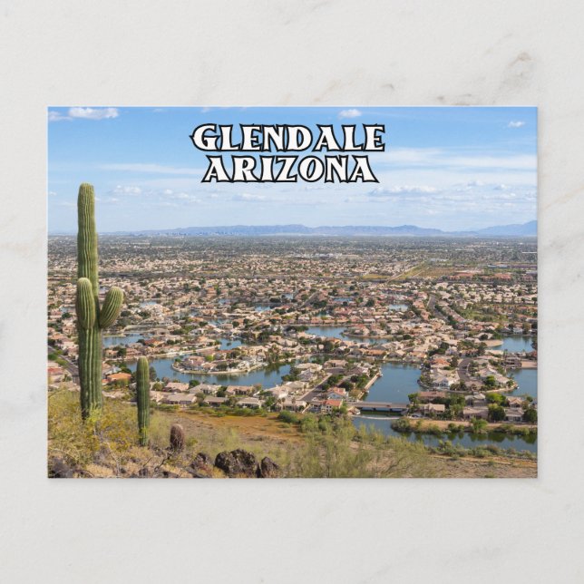 Cartão Postal Cartão-postal de Arizona Glendale (Frente)