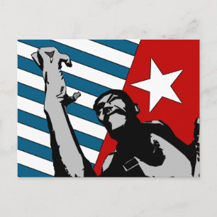 Cartão Postal Cartão-postal de arte da Papua Ocidental