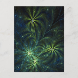 Cartão Postal Cartão-postal de arte fractal: Weed