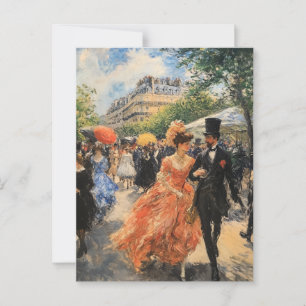 Cartão Postal Cartão-postal de Arte Renoir Vintage