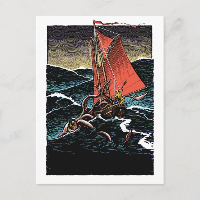 Cartão Postal Cartão-postal de ataque de lula (Frente)