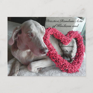 Cartão Postal Cartão-postal de Atos Aleatórios de Bondade - Ch