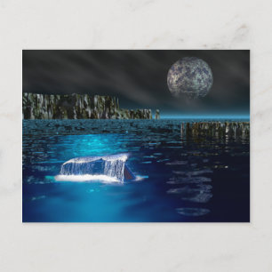 Cartão Postal Cartão-postal de baleia