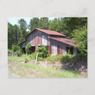 Cartão Postal Cartão-postal de Barn Enrolado