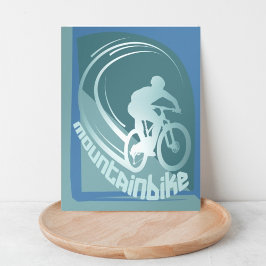 Cartão Postal Cartão-postal de bicicleta Montanhbike MTB