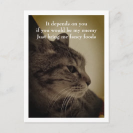 Cartão Postal Cartão-postal de boas-vindas da sala legal e engra