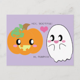 Cartão Postal Cartão-postal de Boo Pumpkin
