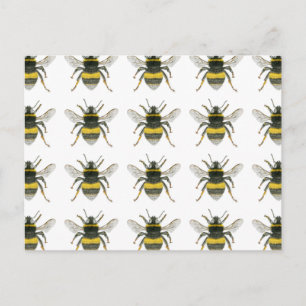 Cartão Postal Cartão-postal de Bumble Bee