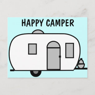 Cartão Postal Cartão-postal de Camper Feliz