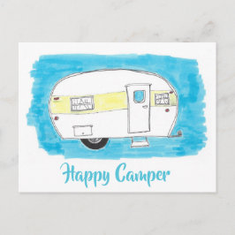 Cartão Postal Cartão-postal de Camper Feliz