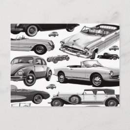 Cartão Postal Cartão-postal de carros clássicos
