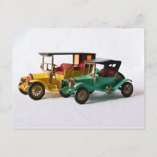 Cartão Postal Cartão-postal de Carros de Caixa de Correspondên