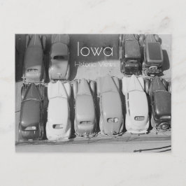 Cartão Postal Cartão-postal de carros estacionados