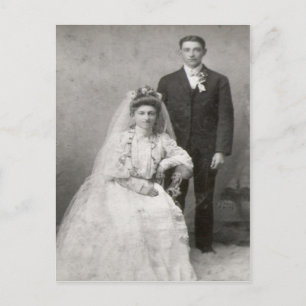 Cartão Postal Cartão-postal de casamento