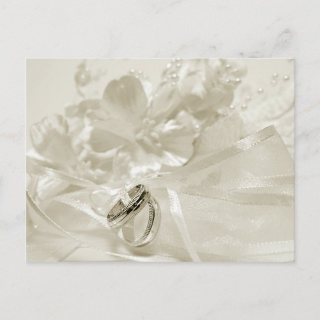 Cartão Postal Cartão-postal de casamento (Frente)