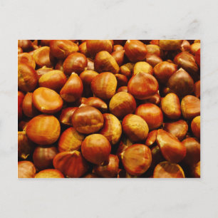 Cartão Postal Cartão-postal de castanha doce