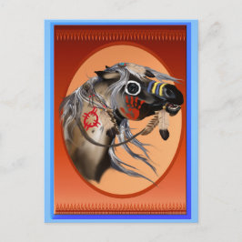Cartão Postal Cartão-postal de Cavalo de Guerra