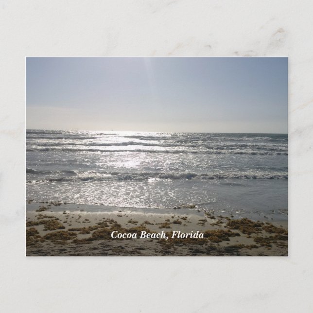 Cartão Postal Cartão-postal de Ccoa Beach, Florida (Frente)