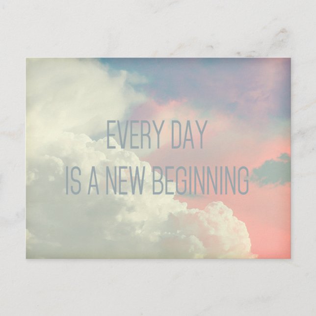 Cartão Postal Cartão-postal de Céu Todos os Dias (Frente)