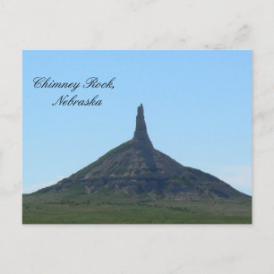 Cartão Postal Cartão-postal de Chimney Rock, Nebraska