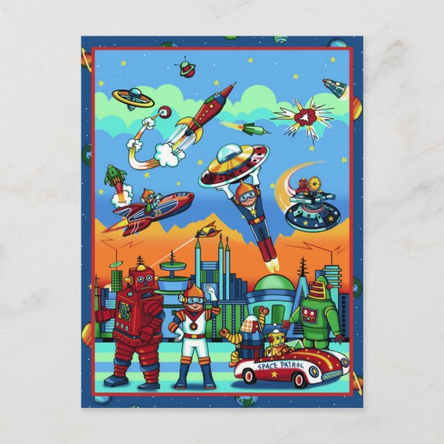 Cartão Postal Cartão-postal de cidade atômica (Frente)