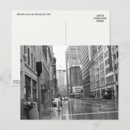 Cartão Postal Cartão-postal de Cleveland, cena do Centro OH