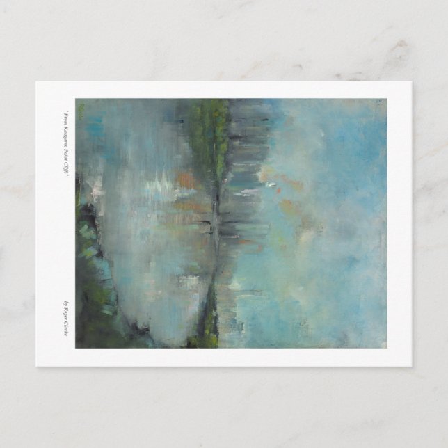 Cartão Postal Cartão-postal de Cliff do Ponto Kangaroo (Frente)