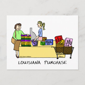 Cartão Postal Cartão-postal de compra da Louisiana