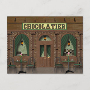 Cartão Postal Cartão-postal de Compro de Chocolate