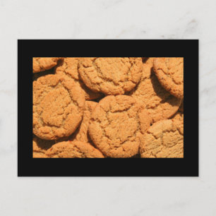 Cartão Postal Cartão-postal de cookies Ginger Snap