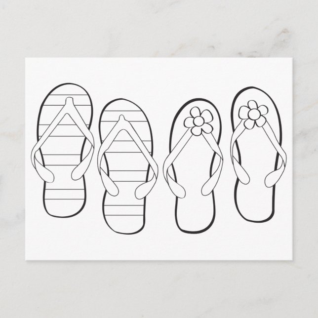 Cartão Postal Cartão-postal de cor de verão (Frente)