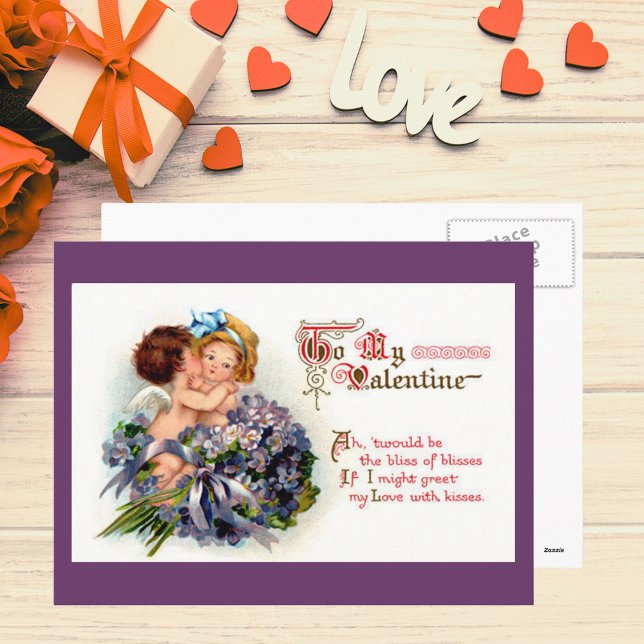 Cartão Postal Cartão-postal de Crianças Cupidas (Cupid Kids Postcard)