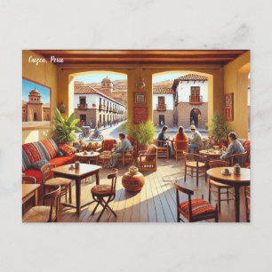 Cartão Postal Cartão-postal de Cuzco Peru