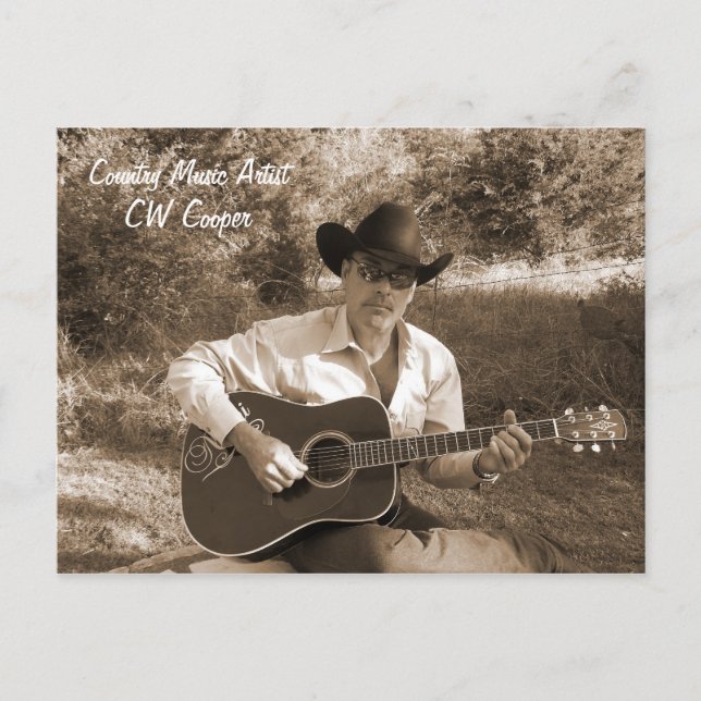 Cartão Postal Cartão-postal de CW Cooper (Frente)