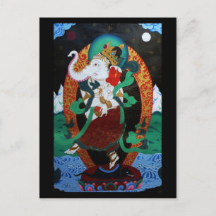 Cartão Postal Cartão-postal de Dança Ganesh