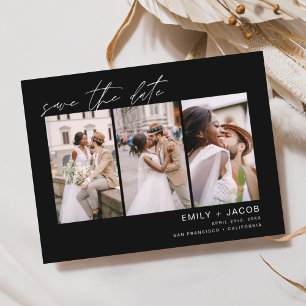 Cartão Postal Cartão-postal de data 3 para gravação em preto