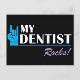 Cartão Postal Cartão-postal de Dentista Rocks