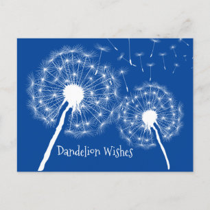 Cartão Postal Cartão-postal de Design Dandelion