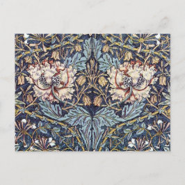 Cartão Postal Cartão-postal de Design de têxteis "Honeysuckle"