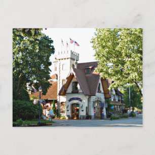 Cartão Postal Cartão-postal de destino de viagem Frankenmuth Mic