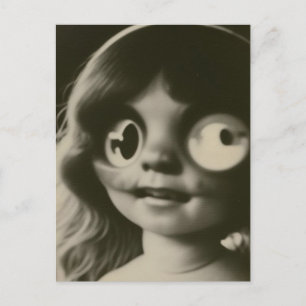 Cartão Postal Cartão-postal de Dia das Bruxas Bonecas Bizarre