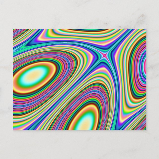 Cartão Postal Cartão-postal de diversão elíptico (Frente)