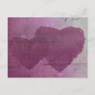 Cartão Postal Cartão-postal de dois corações